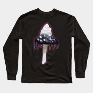 Painted Mushroom - Inkycap Long Sleeve T-Shirt